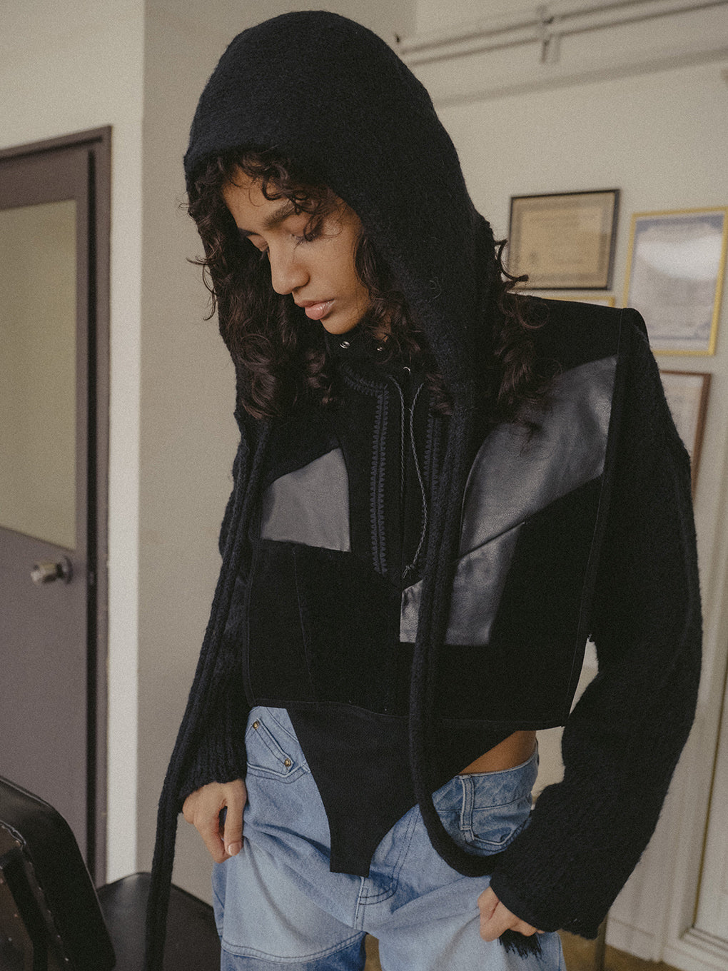 NEP YARN KNIT BONNET