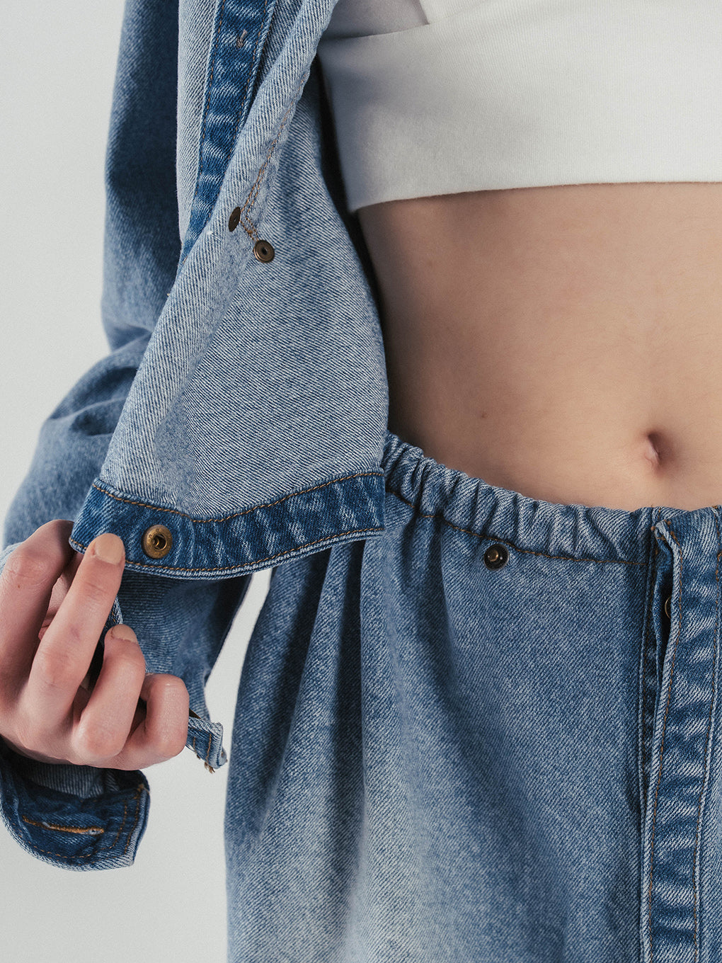SEPARATE DENIM TUNIC