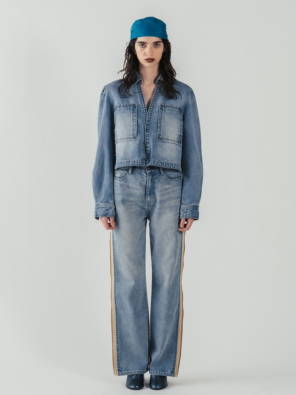 ZIP OPEN E01 DENIM