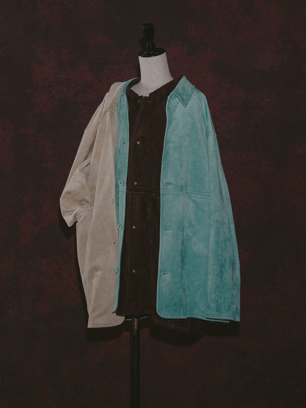 #2 SYNTHETIC SUEDE SHIRT