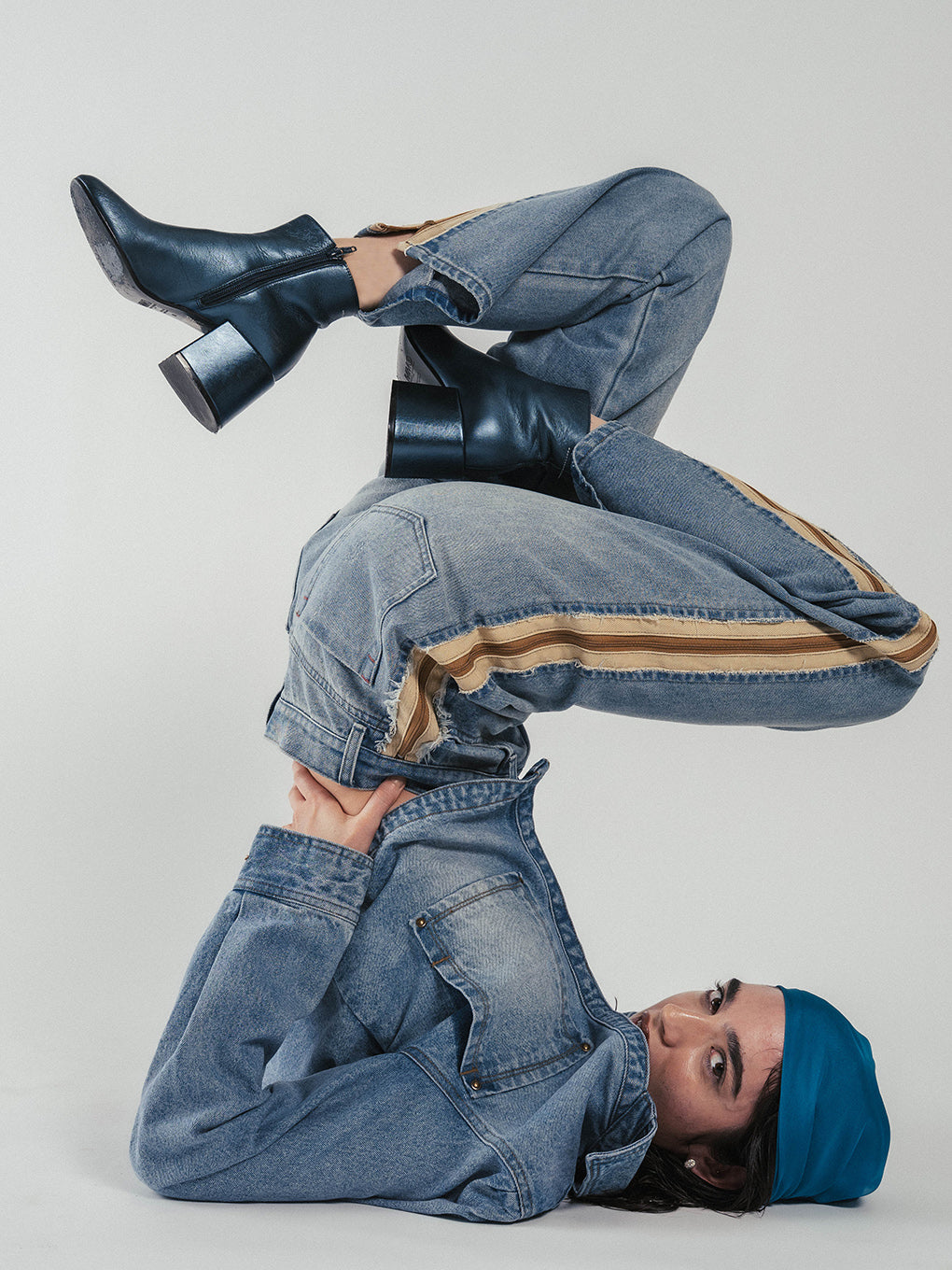 ZIP OPEN E01 DENIM
