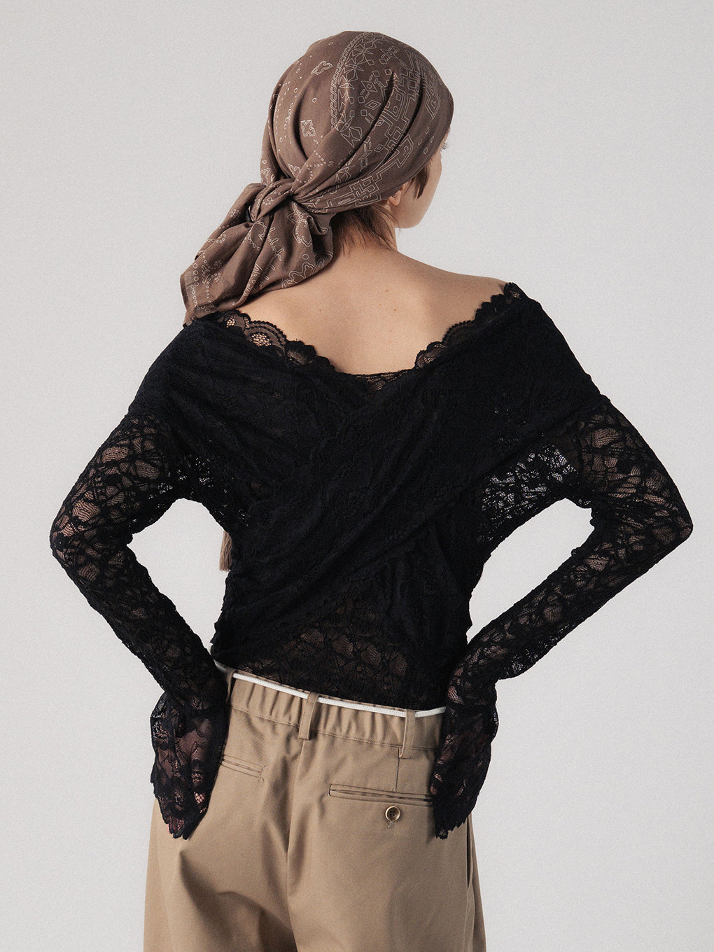 LACE CACHECOEUR TOP