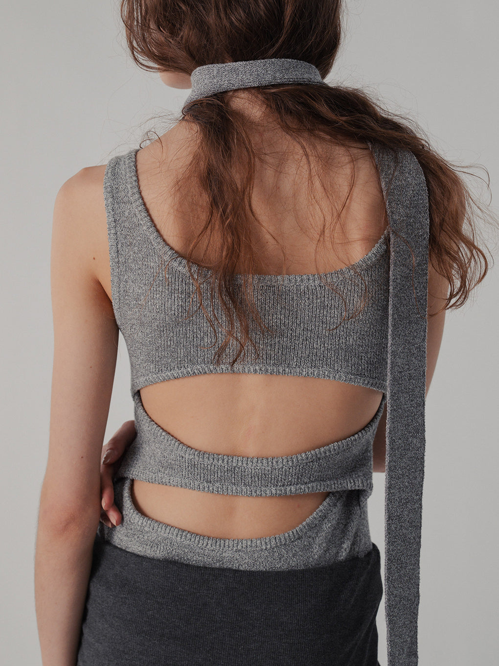 TIE WITH KNIT TANK