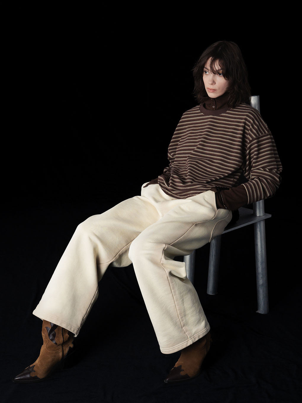 BLEACH DYE SWEAT PANTS