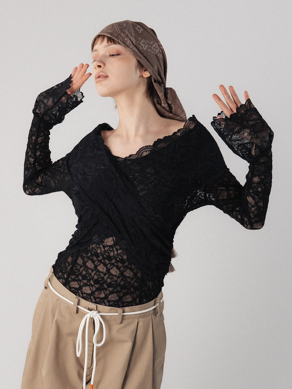 PAGE2026 #3 TASSEL BANDANNA