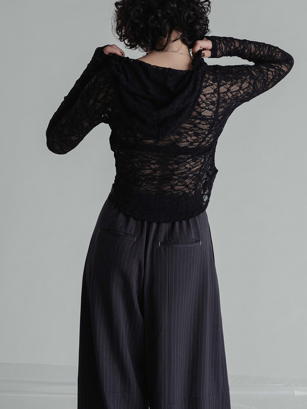 DEEP TUCK BARREL PANTS