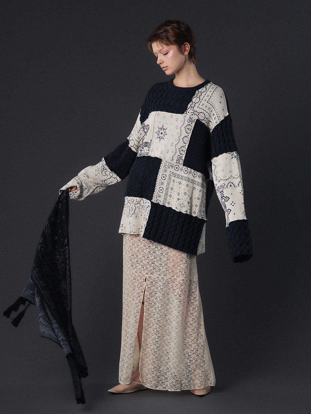 PAGE2026 #3 TASSEL BANDANNA