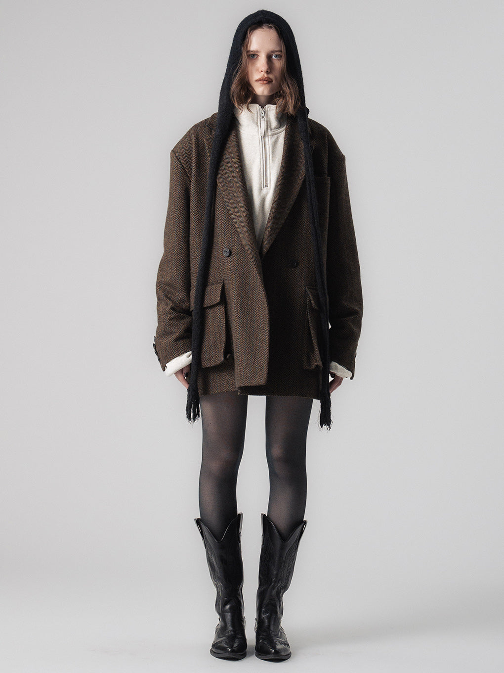 TAILORED PADDED LINING PROM JACKET