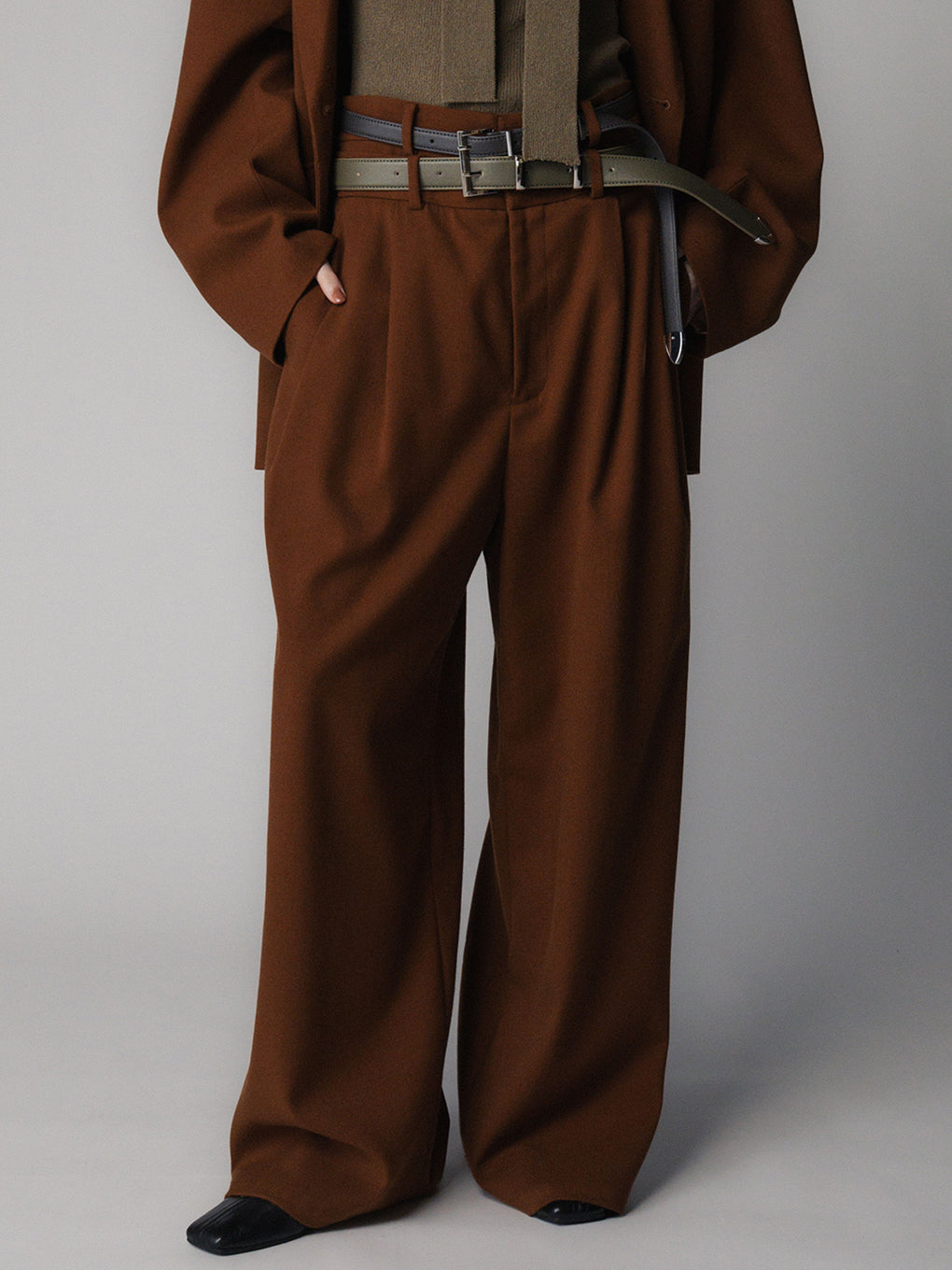 DOUBLE WAIST PANTS