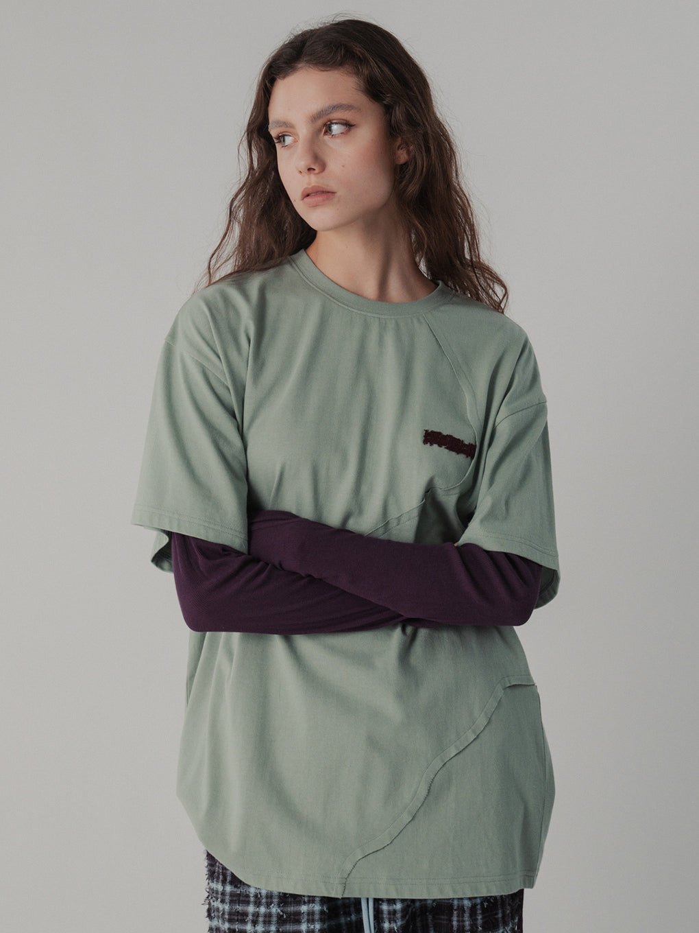 ELCHELE CRACK SEAM TEE