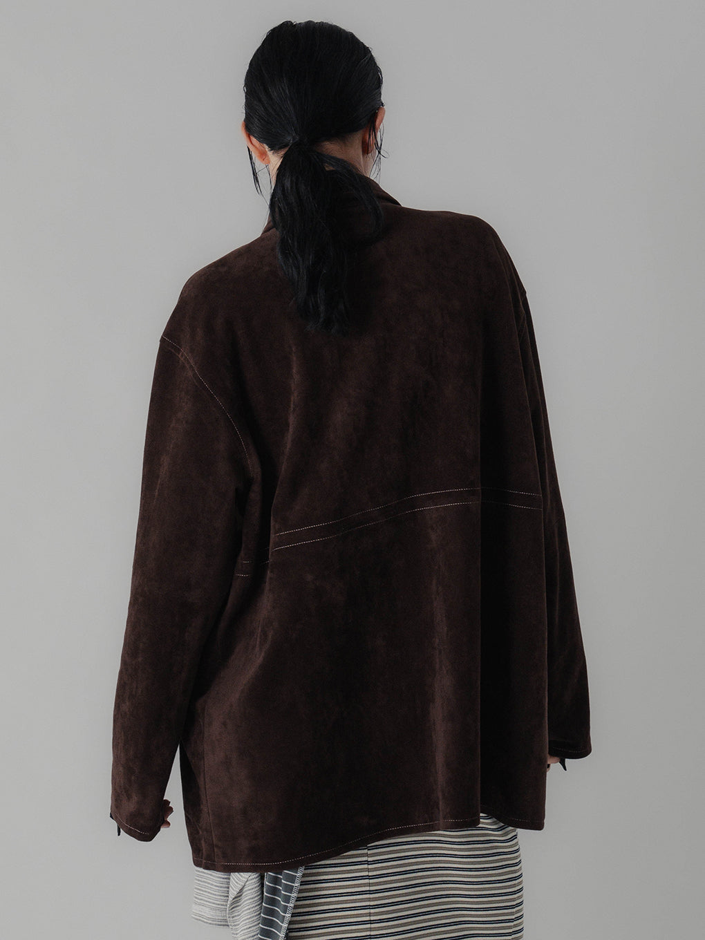 #2 SYNTHETIC SUEDE SHIRT