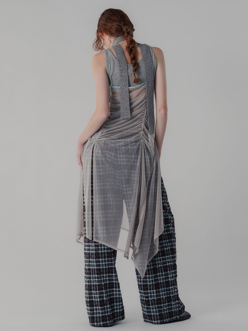 TIE WITH KNIT TANK