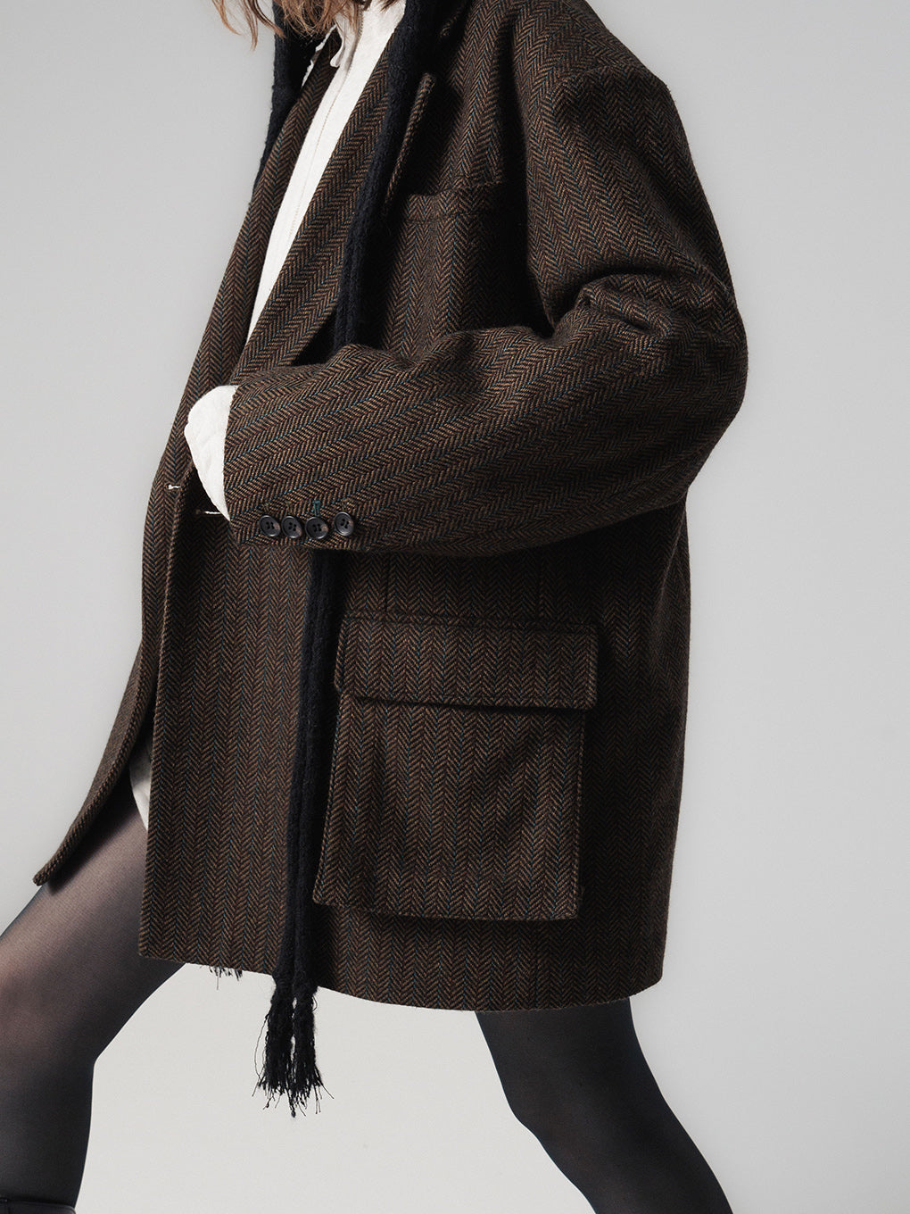 TAILORED PADDED LINING PROM JACKET