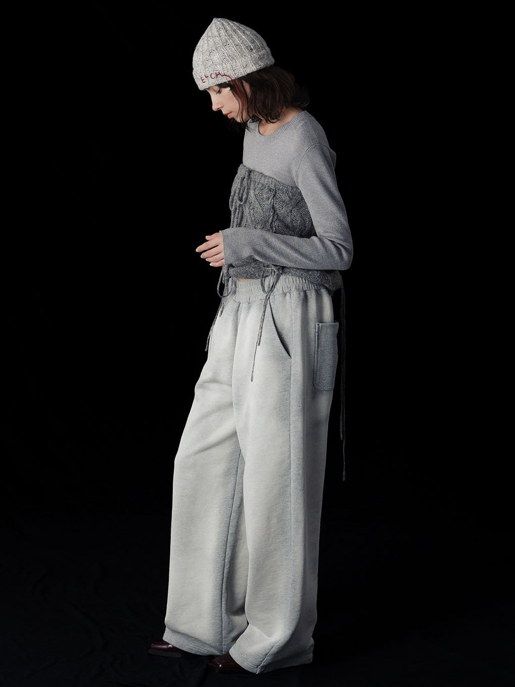 BLEACH DYE SWEAT PANTS