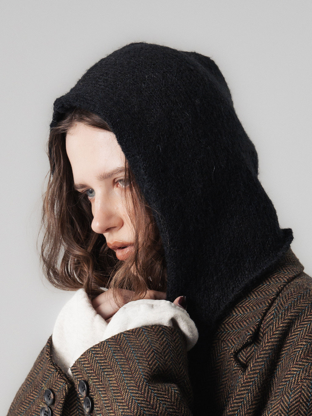 NEP YARN KNIT BONNET