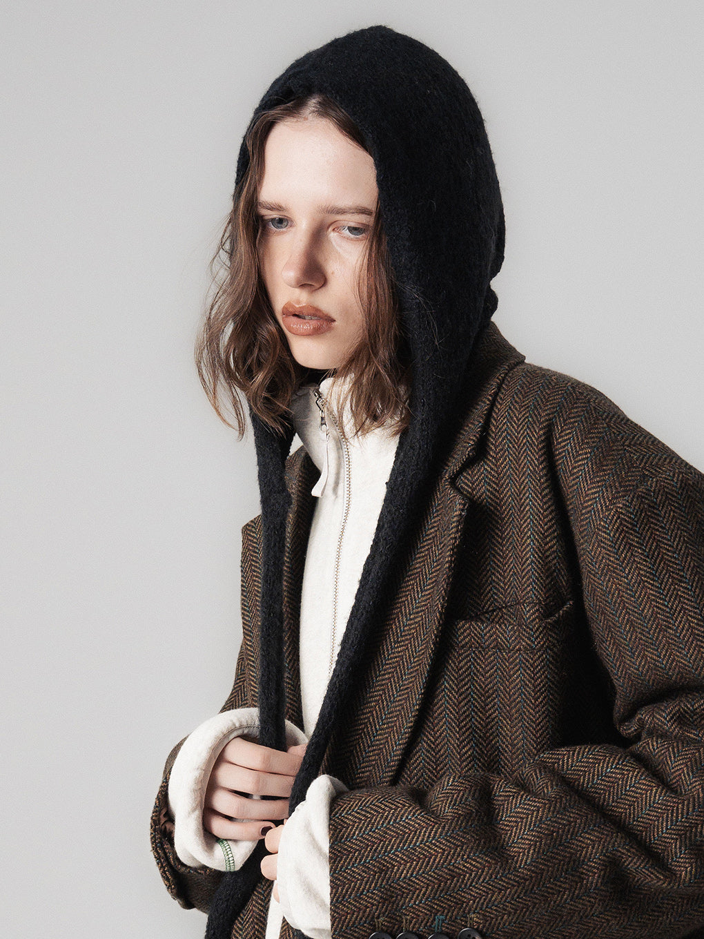 NEP YARN KNIT BONNET