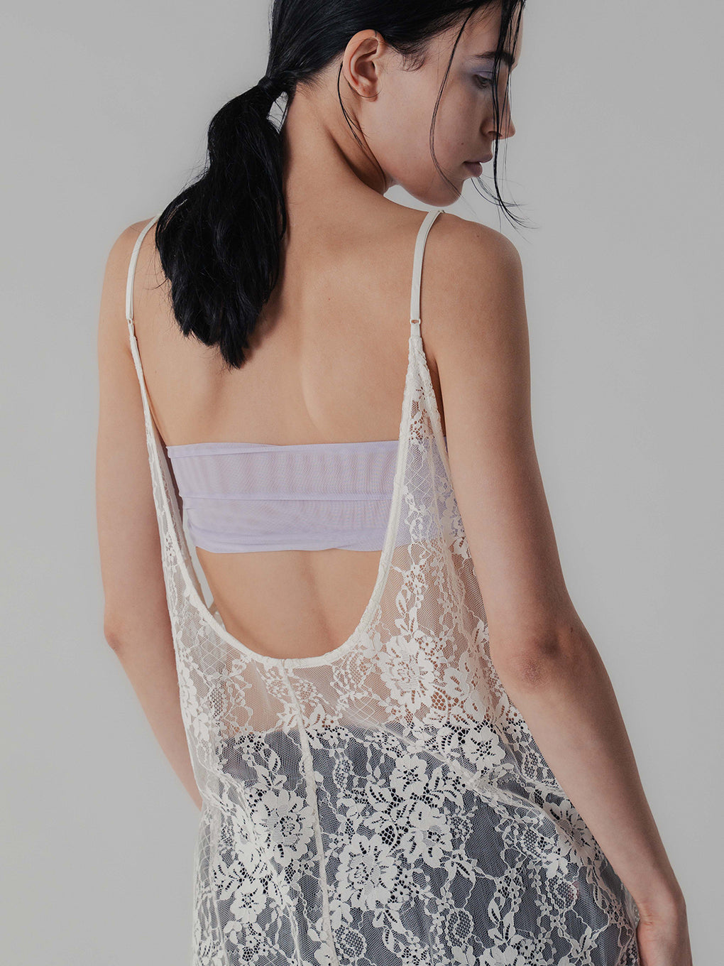 BtoF LACE CAMI ROMPERS
