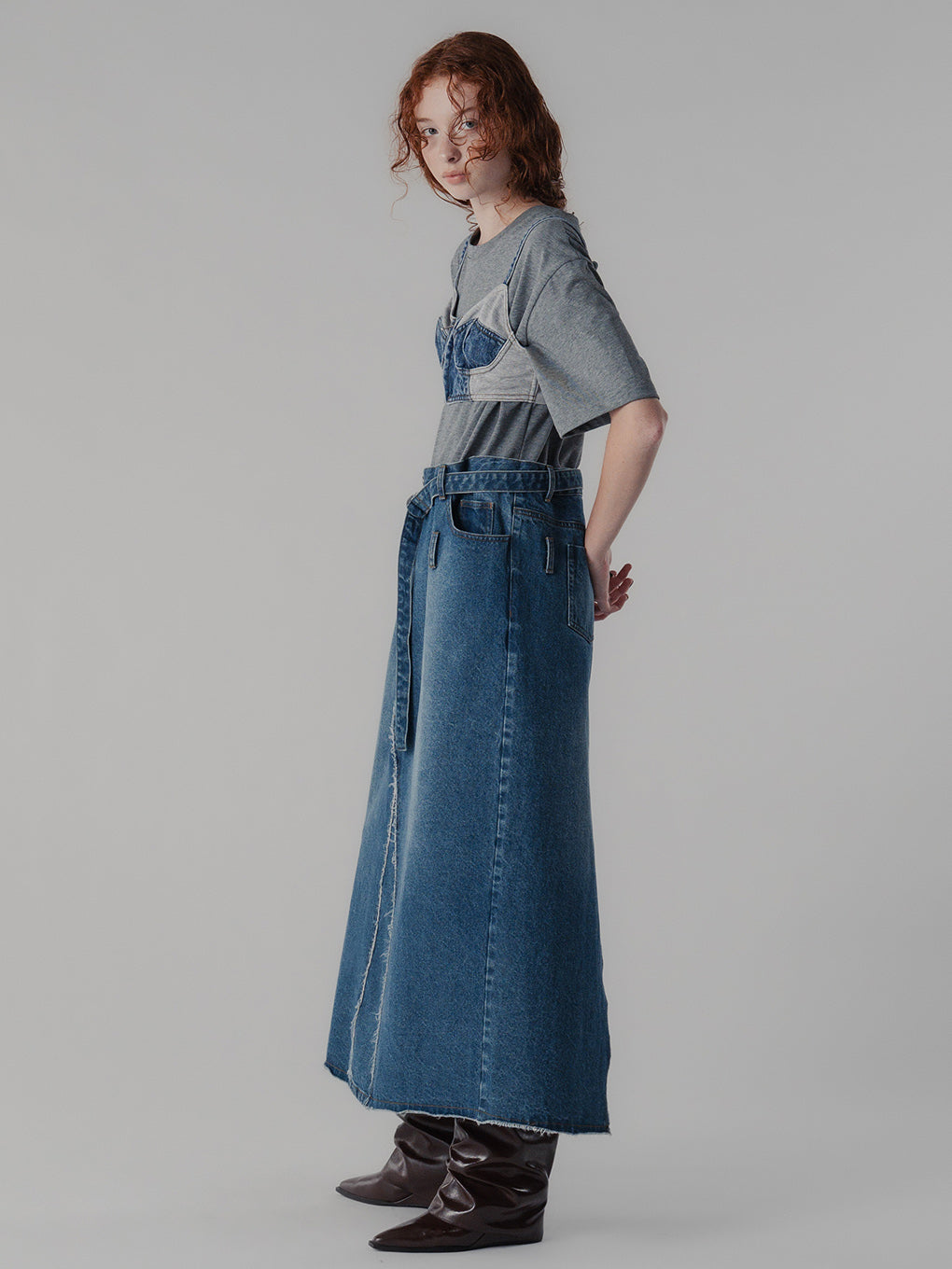 FRENCHTERRY DENIM OP
