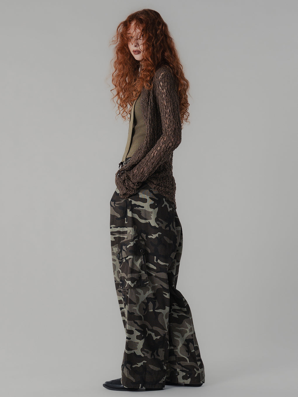 CAMOUFLAGE CAGO PANTS