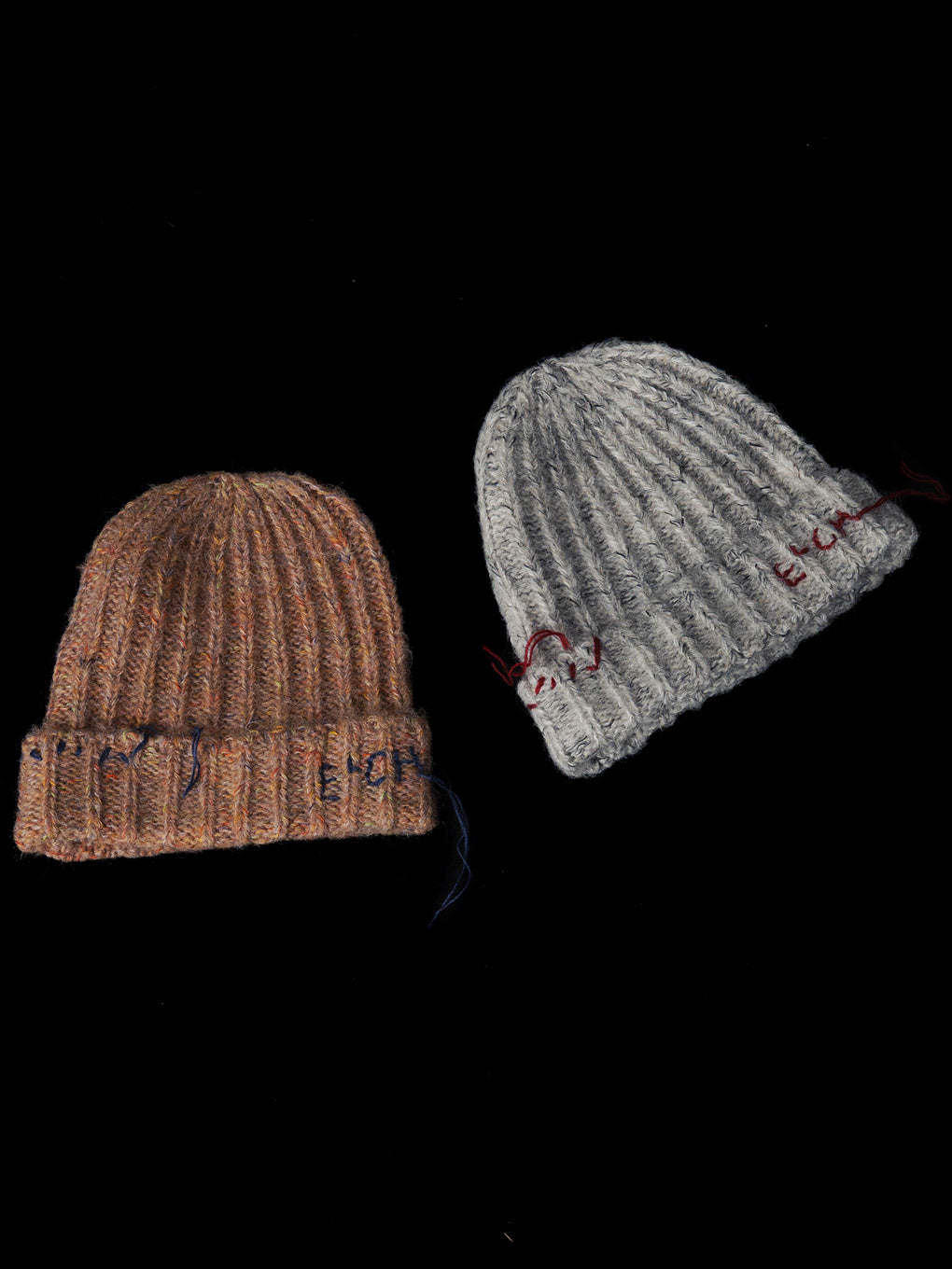 RIB KNIT CAPS