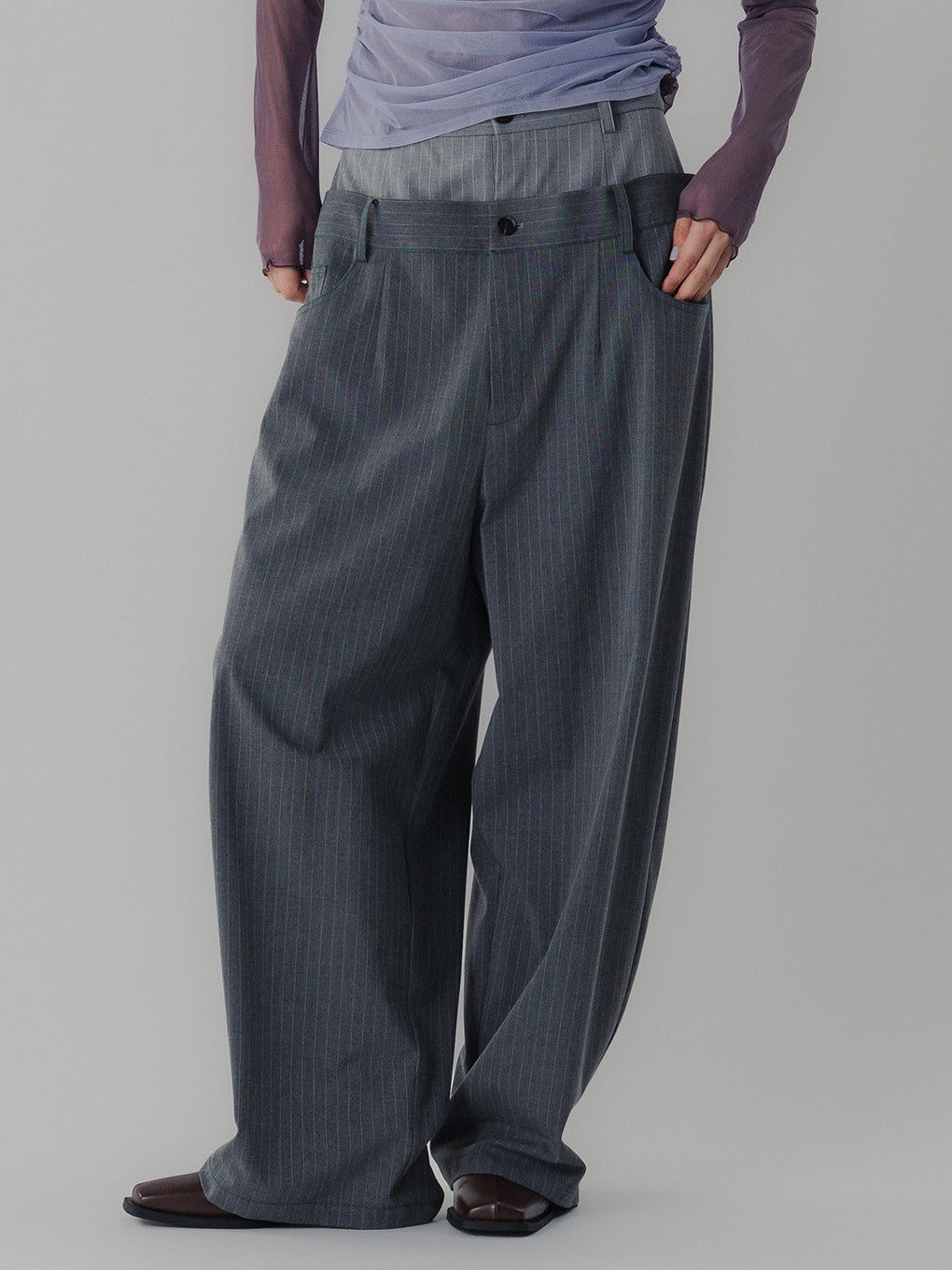 DOUBLE LOW WAIST PANTS