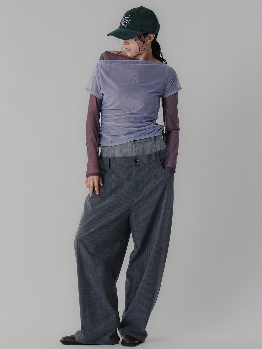 DOUBLE LOW WAIST PANTS