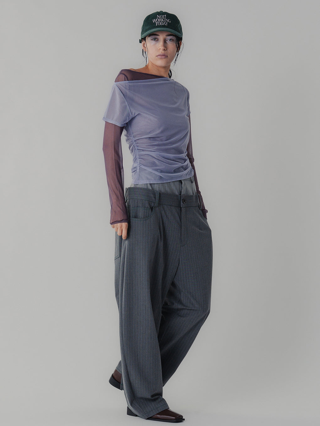 DOUBLE LOW WAIST PANTS