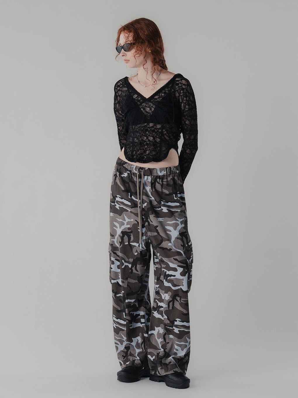 CAMOUFLAGE CAGO PANTS