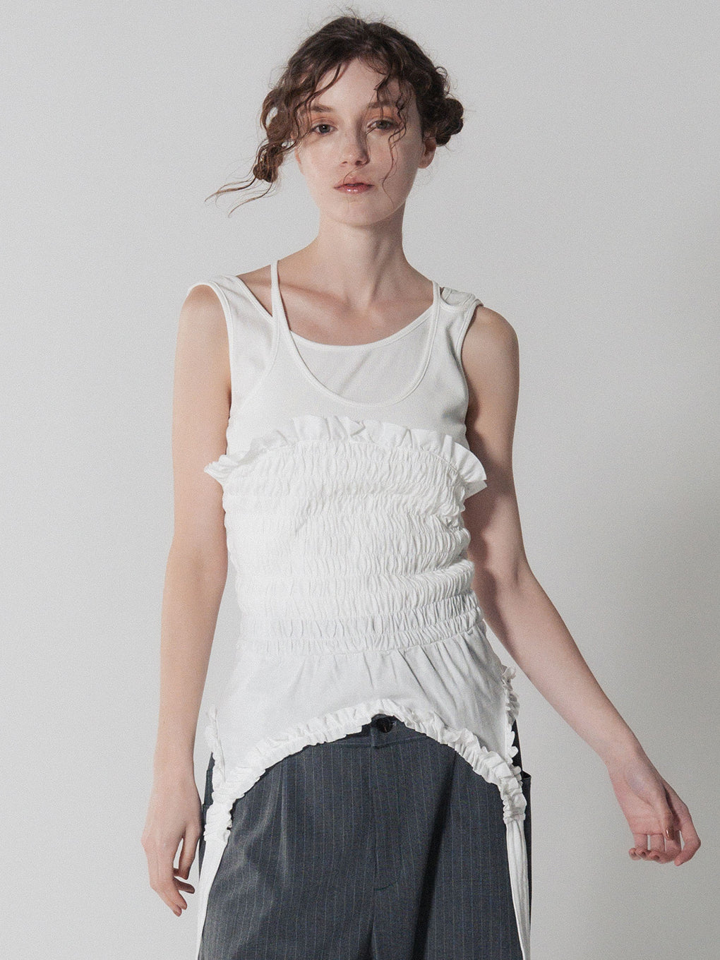 FRILL CUT CAMI