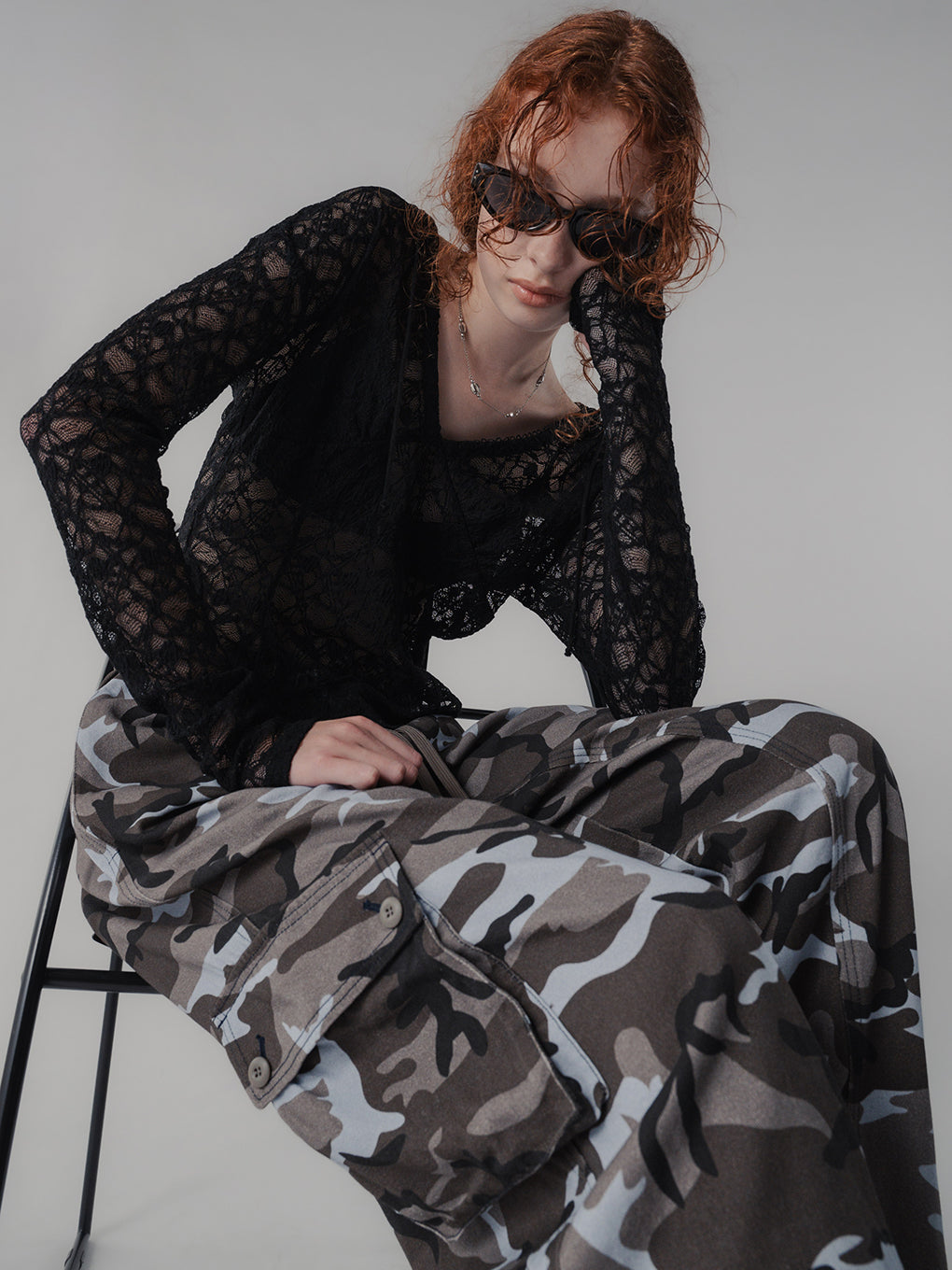 CAMOUFLAGE CAGO PANTS