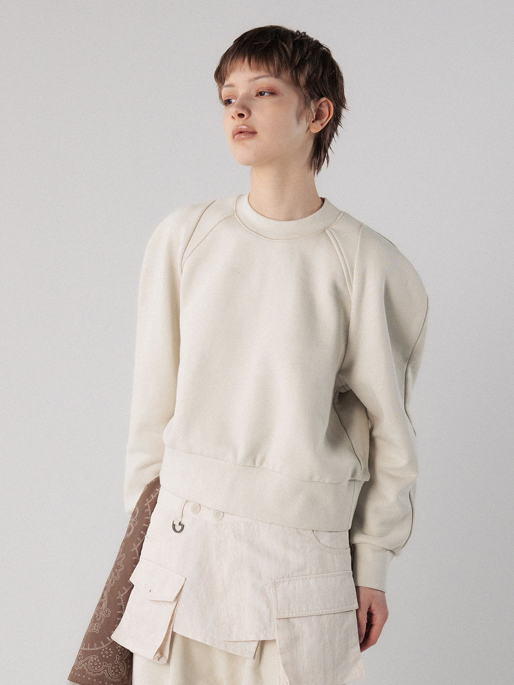 FRENCH TERRY COMPACT TOP