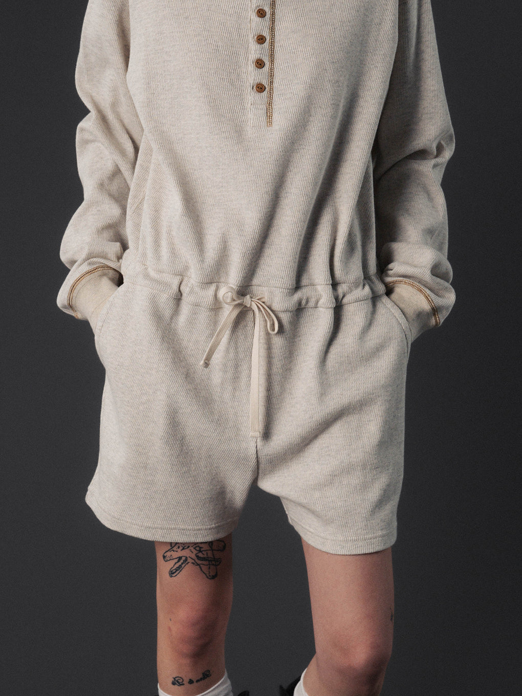 FAITH HENLEY NECK ROMPERS