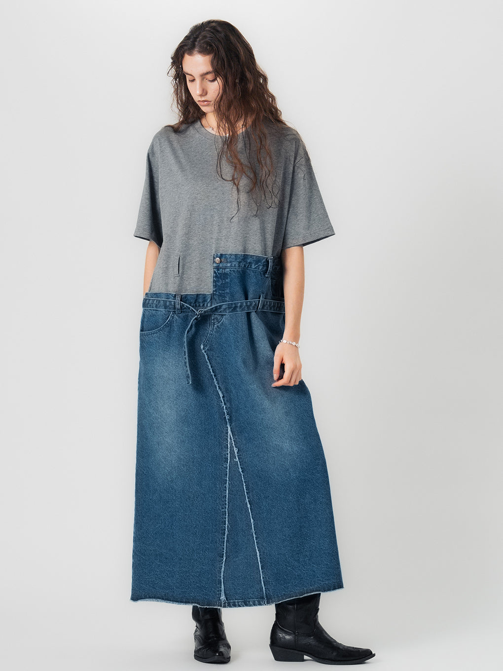 FRENCHTERRY DENIM OP