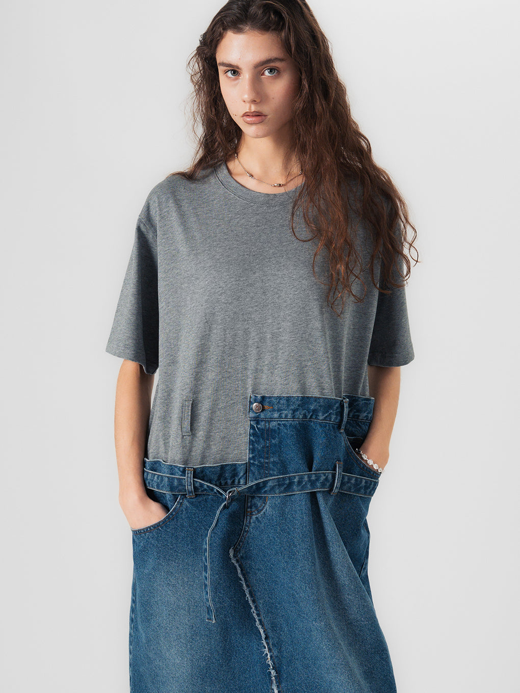 FRENCHTERRY DENIM OP