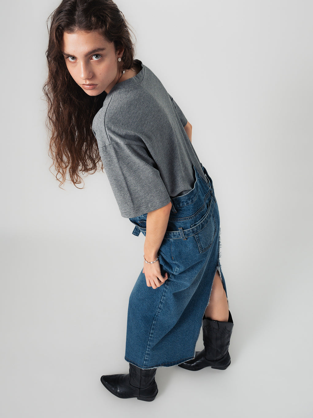 FRENCHTERRY DENIM OP