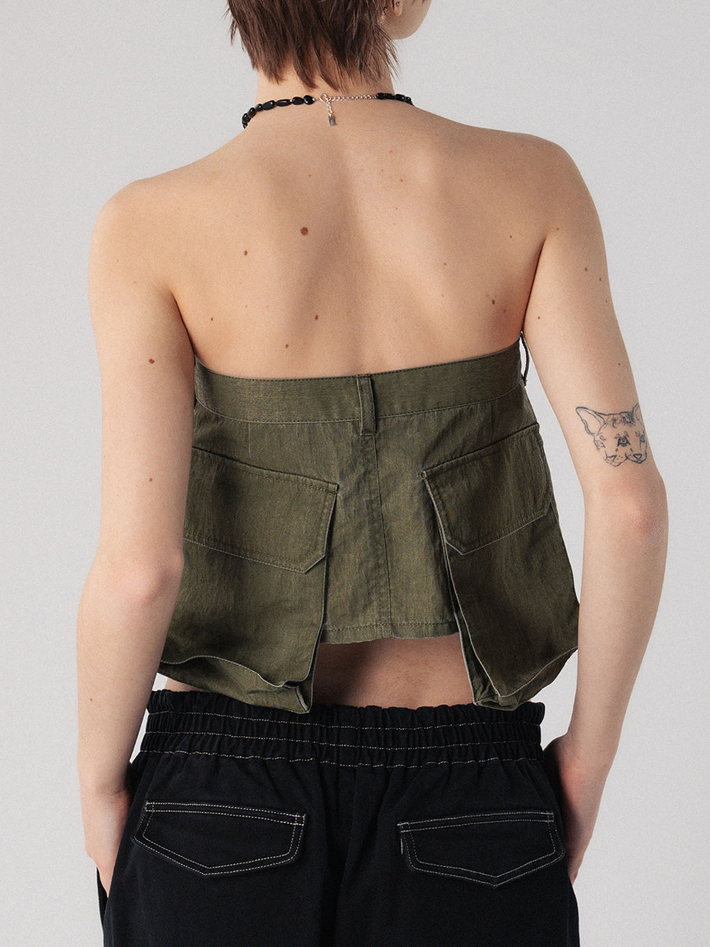 PIGMENT DYE UTILITY APRON