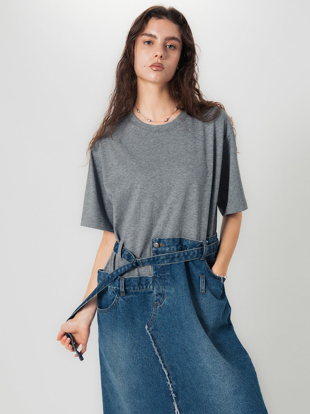 FRENCHTERRY DENIM OP