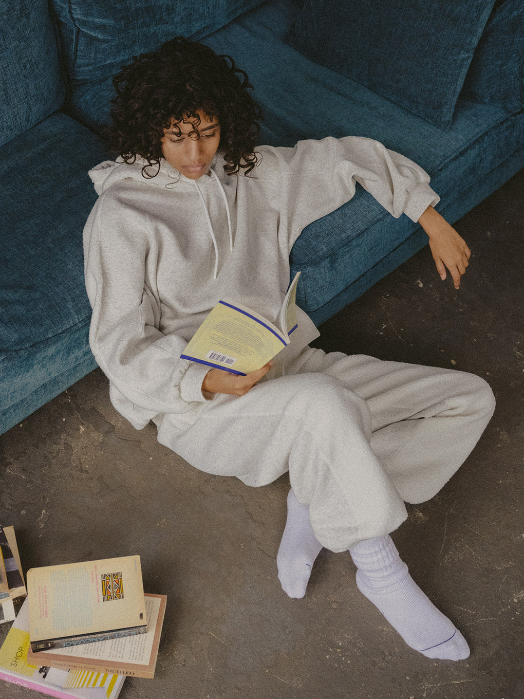 BOA FRENCHTERRY WIDE PANTS