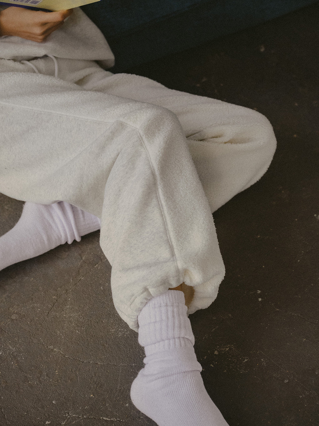 BOA FRENCHTERRY WIDE PANTS