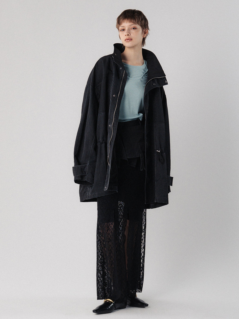 PIGMENT DYE M-65 JACKET