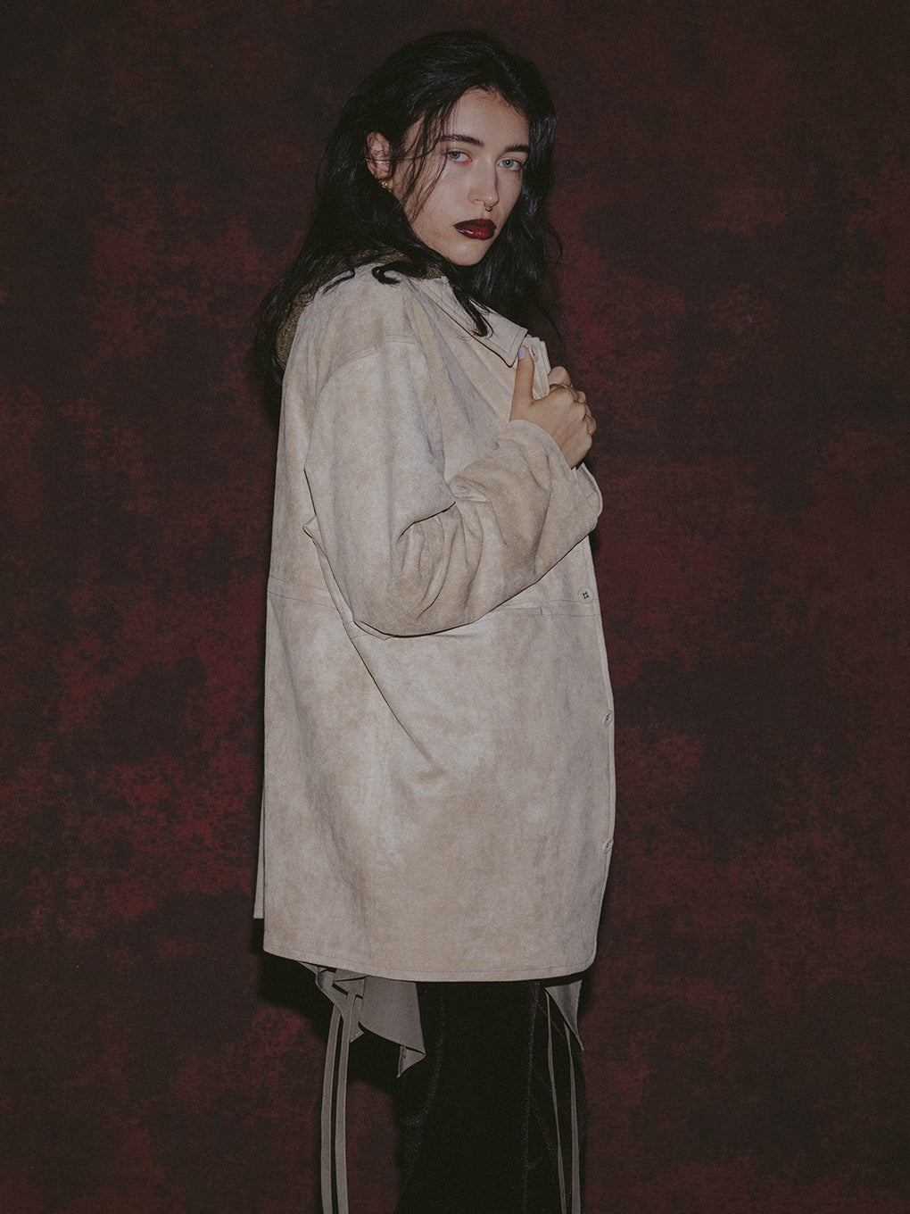 #2 SYNTHETIC SUEDE SHIRT