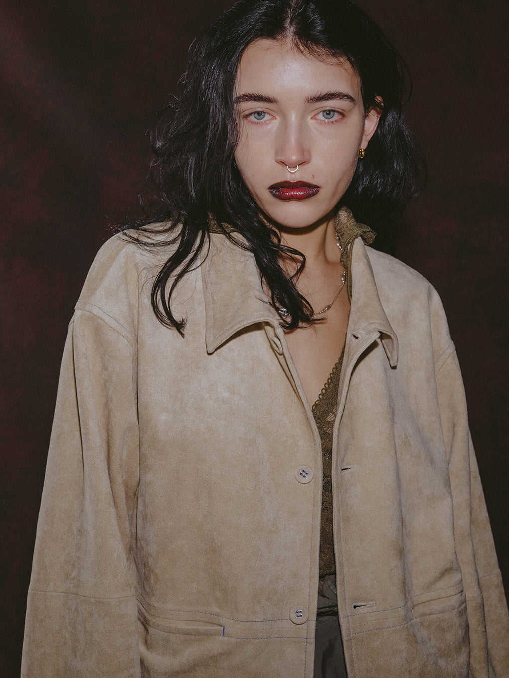 #2 SYNTHETIC SUEDE SHIRT