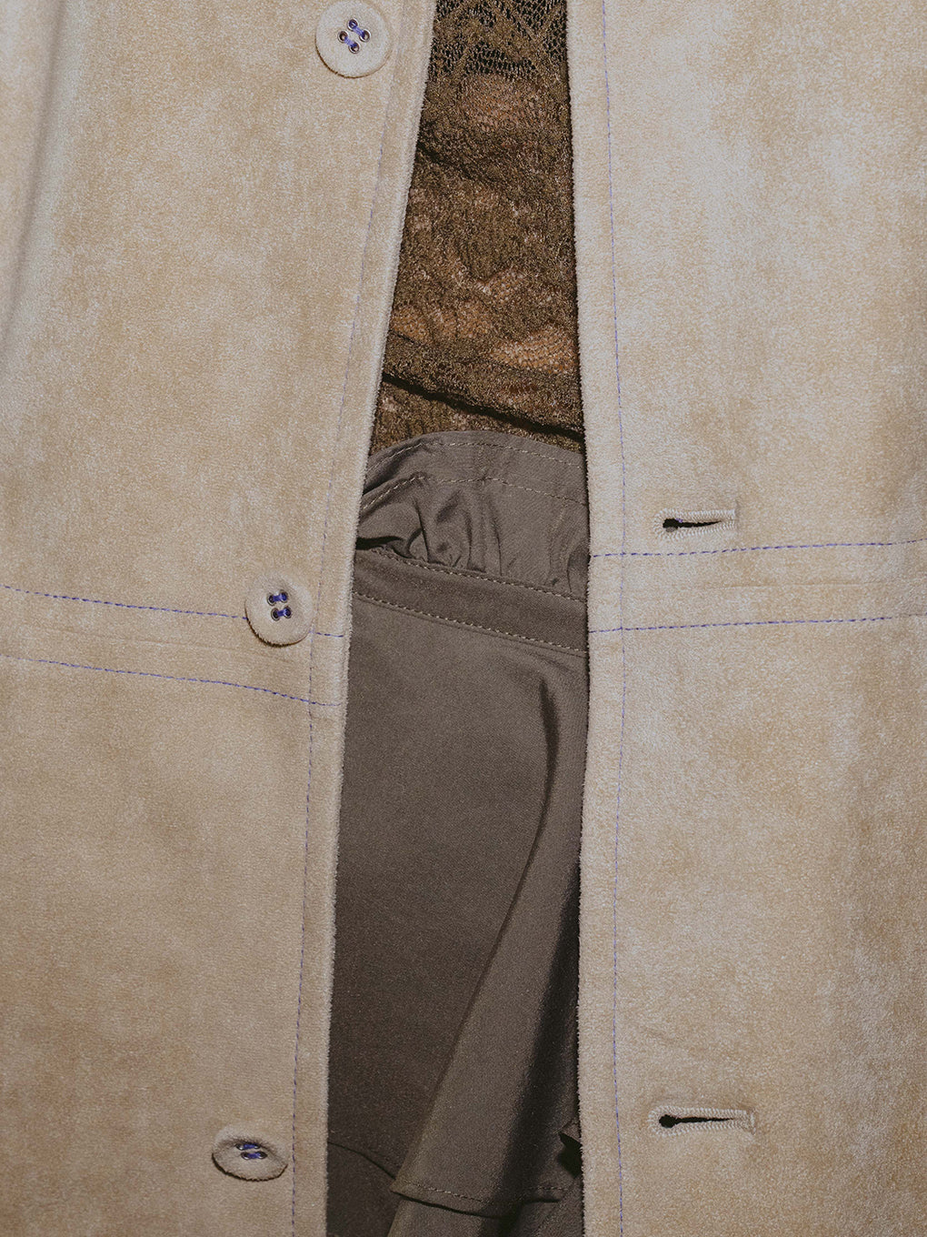 #2 SYNTHETIC SUEDE SHIRT