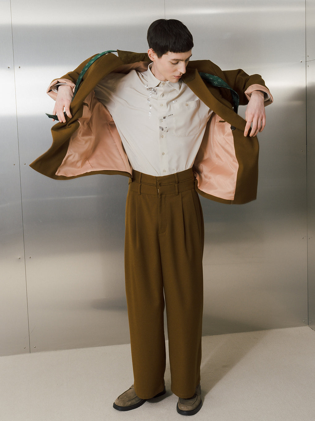 DOUBLE WAIST PANTS