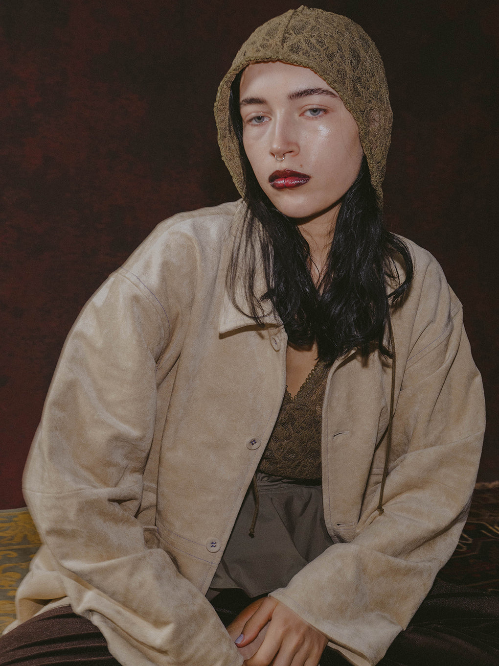 #2 SYNTHETIC SUEDE SHIRT