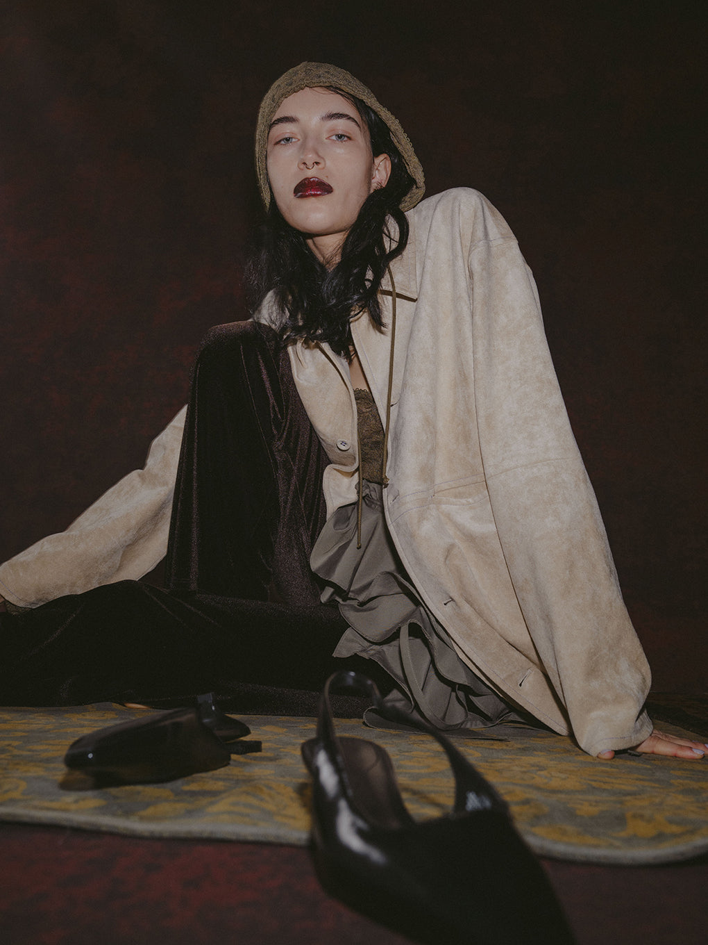#2 SYNTHETIC SUEDE SHIRT