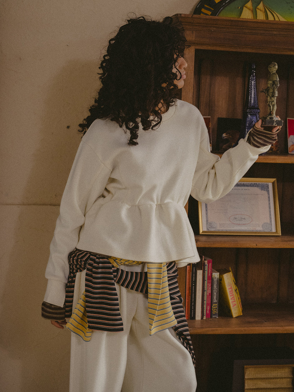 COZY CUTSEW STRAIGHT PANTS