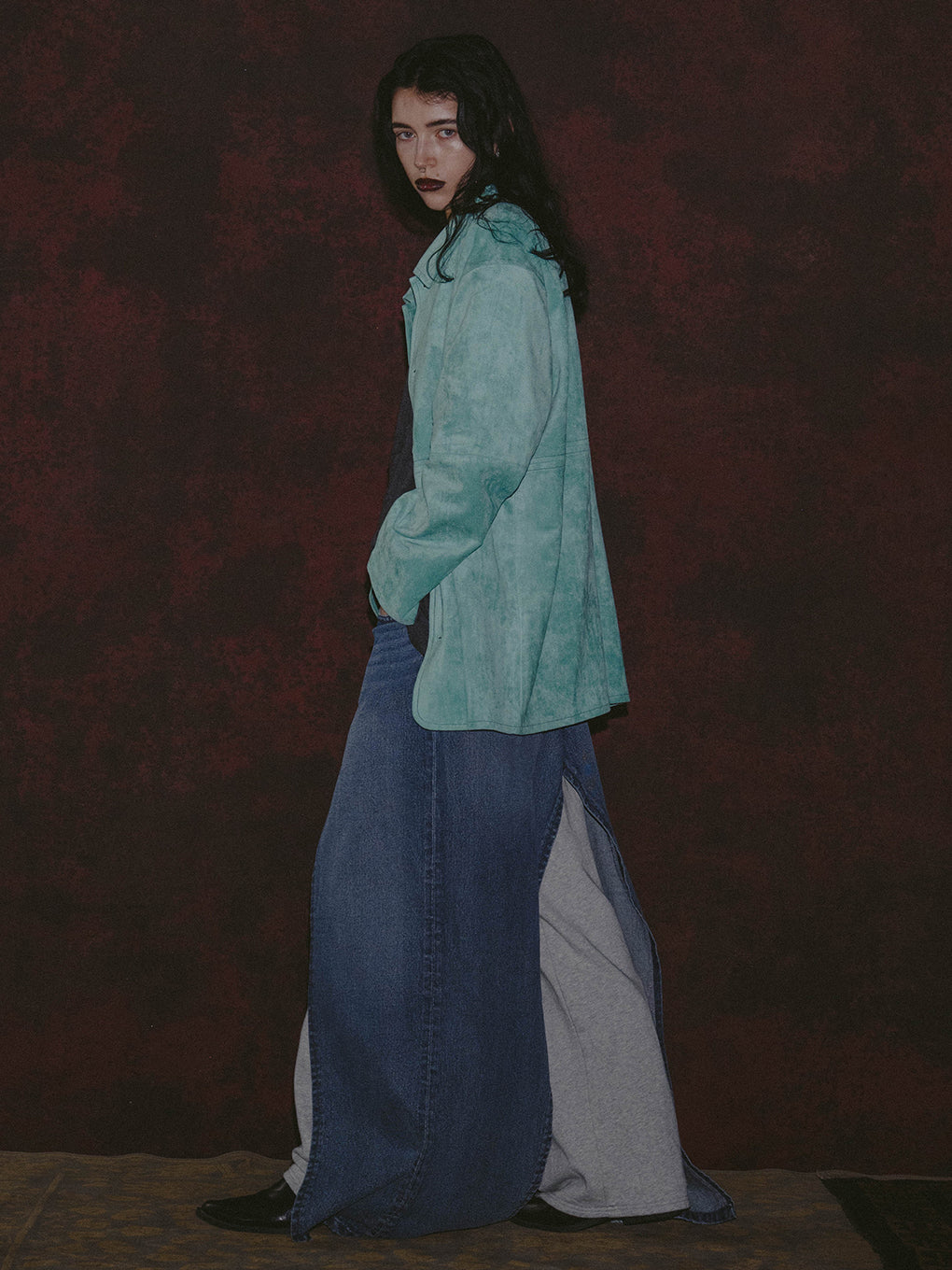 #2 SYNTHETIC SUEDE SHIRT