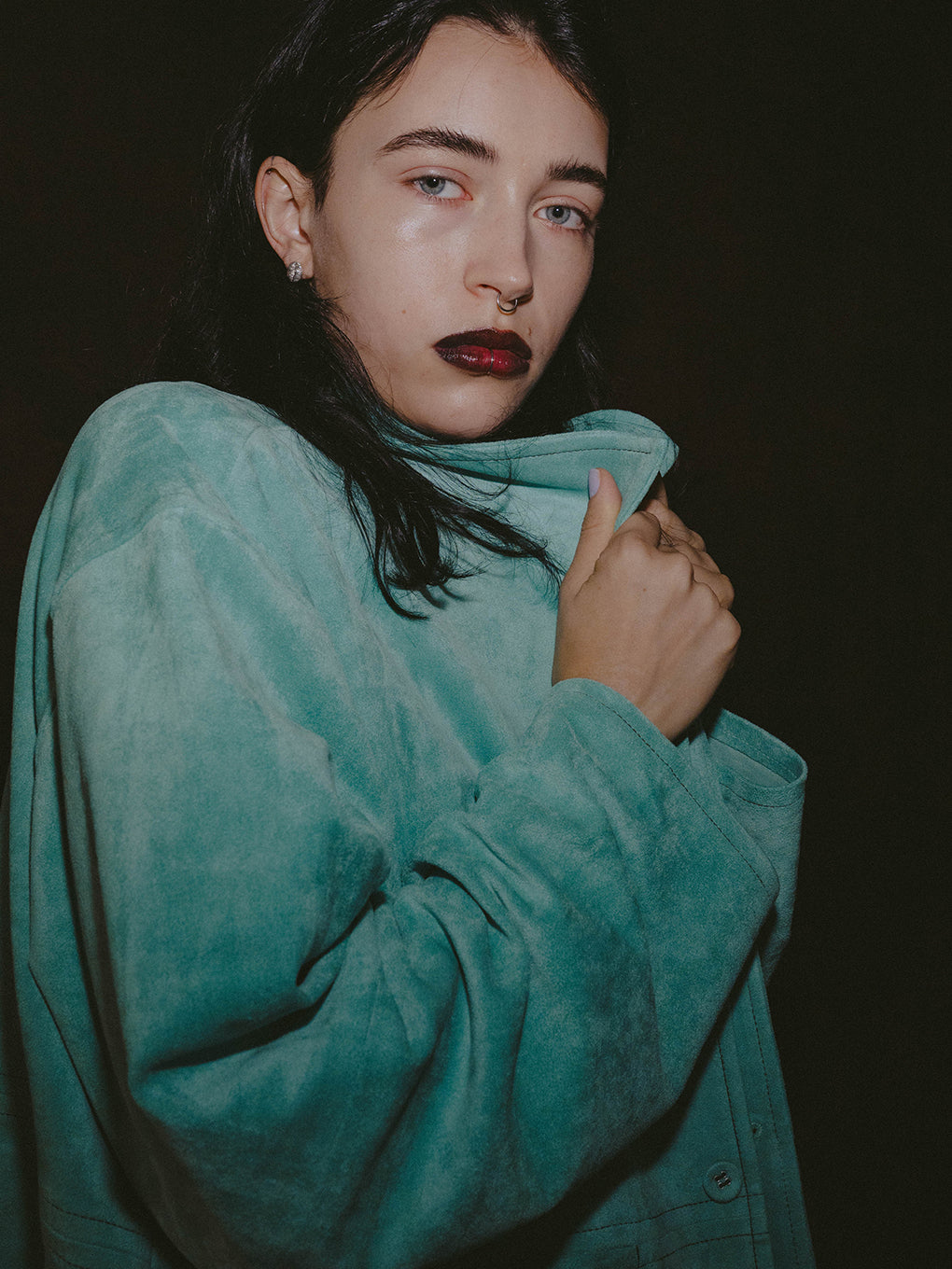 #2 SYNTHETIC SUEDE SHIRT