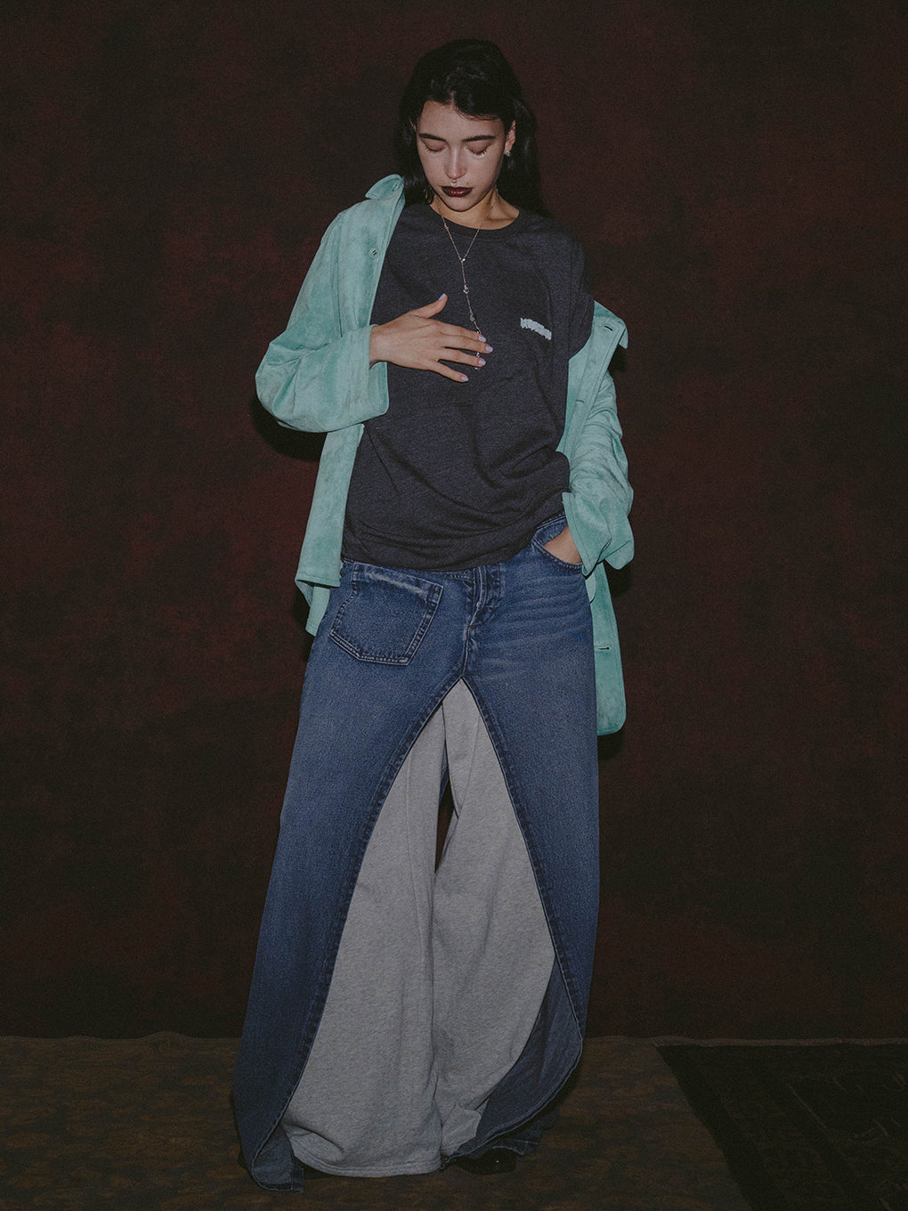 ELCHELE CRACK SEAM TEE